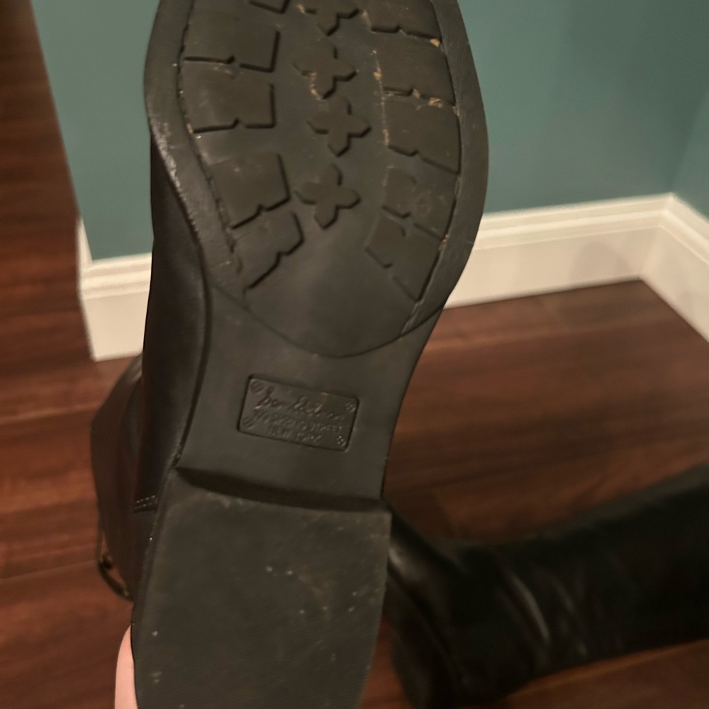 Sam Edelman Penny black leather boots Size 6 - Picture 7 of 7